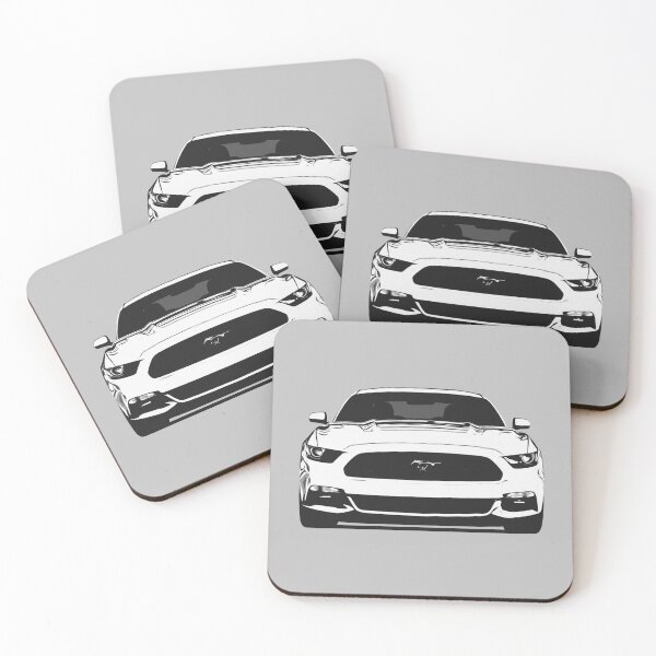 Item preview, Front of White American Muscle Car S550 designed and sold by ApexFibers.