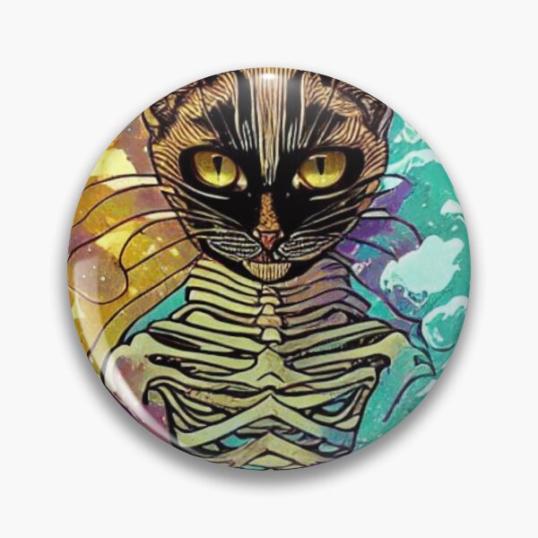 Item preview, The cat and its internal structure designed and sold by SeerSupreme.