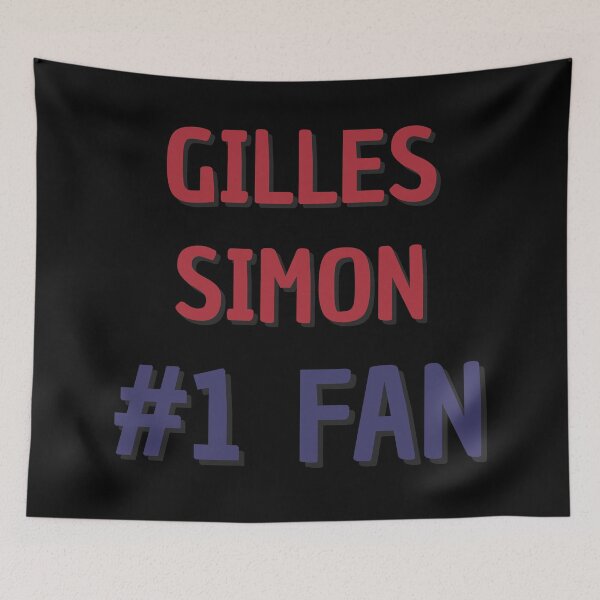 Item preview, Gilles Simon - #1 Fan designed and sold by Rybariuns.
