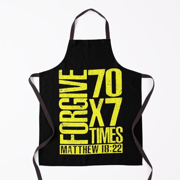 Item preview, Forgive 70 x 7 Times - Matthew 18:22 designed and sold by plushism.