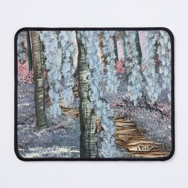 Item preview, Purple forest path designed and sold by floofrealm.