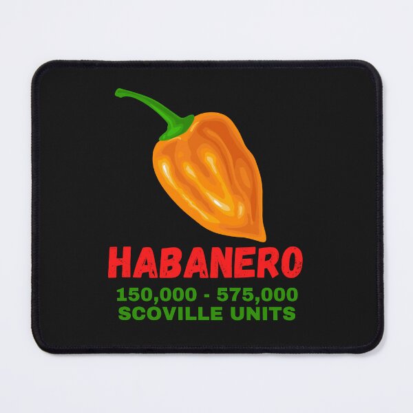 Item preview, Habanero Chili Colorful Fun Design Bold Text with Scoville Units designed and sold by Lost-World-Shop.