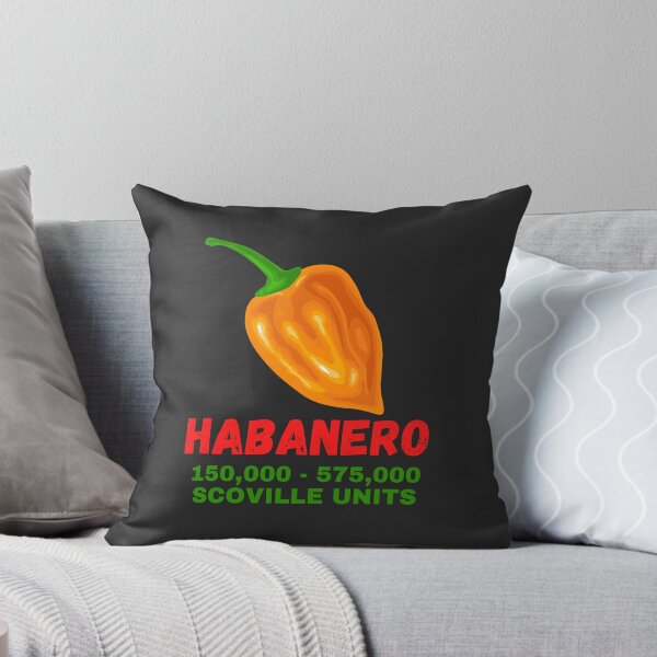 Item preview, Habanero Chili Colorful Fun Design Bold Text with Scoville Units designed and sold by Lost-World-Shop.