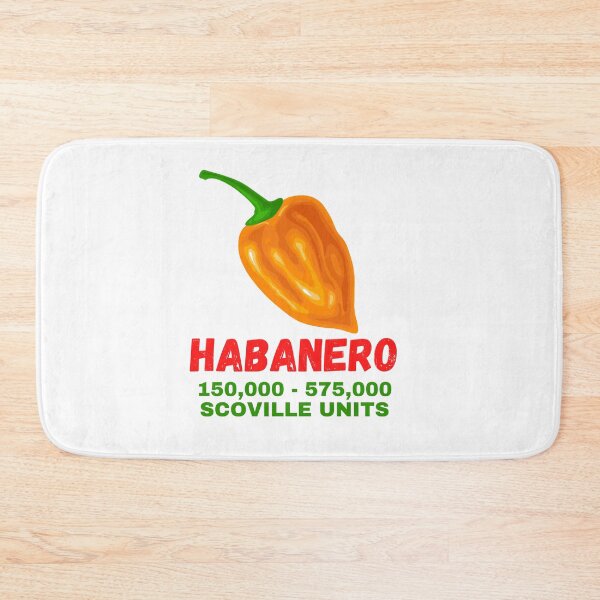 Item preview, Habanero Chili Colorful Fun Design Bold Text with Scoville Units designed and sold by Lost-World-Shop.