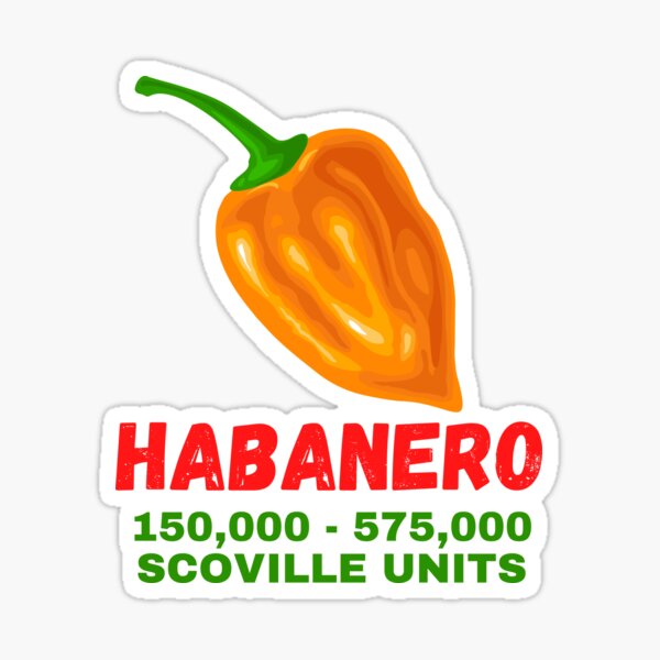 Scoville habanero hotsell