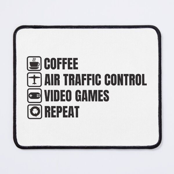 Item preview, Coffee, ATC, Video Games, Repeat (For Light Background) designed and sold by thecatcouch.