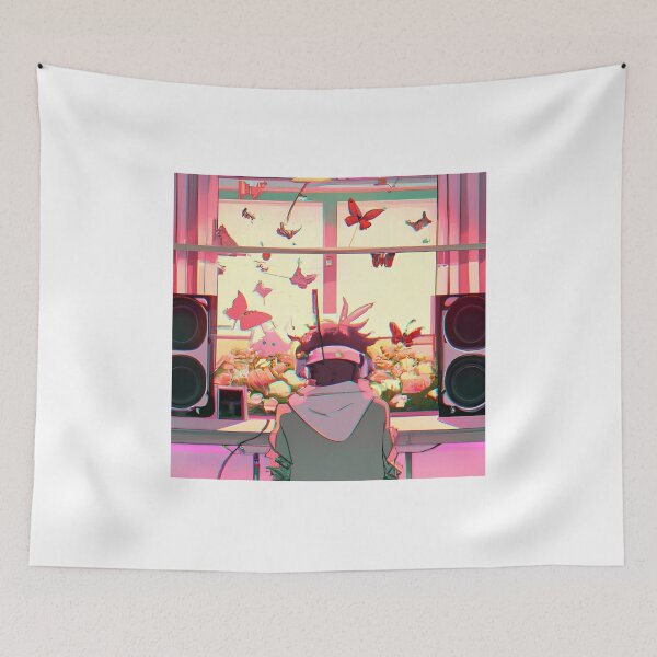 Item preview, Boy with Headphone - Anime - Retro Future designed and sold by Trendy-Now.