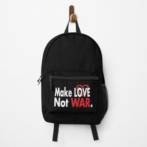 Item preview, Inspirational Quote. Make love not war peace quote designed and sold by Mannoucha ⭐⭐⭐⭐⭐ ( 1,978 reviews ).