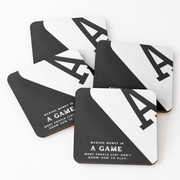 Item preview, Ace of Spades Motivation Quote - The Game of Making Money designed and sold by hiunlimit.