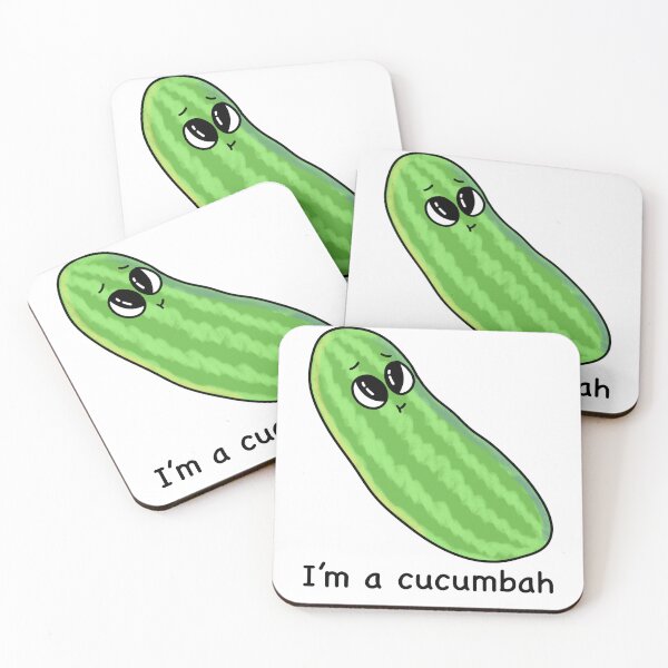 Item preview, A cute cartoon of baby cucumber designed and sold by Thereddestblue.