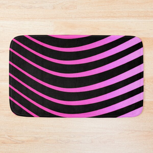 Item preview, Piunk and Black Wavy Pattern designed and sold by Mark Cannon.