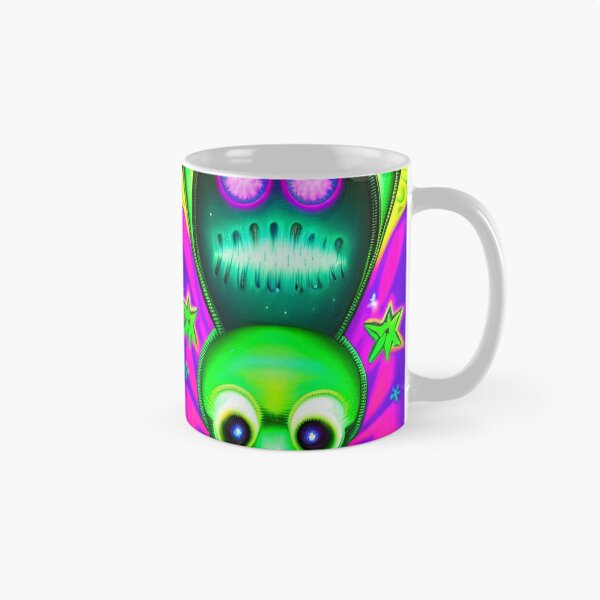 Item preview, Trippy alien art. Colorful psychedelic extraterrestrial designed and sold by Neo-Expression.