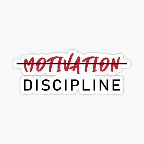 Discipline Over Motivation Canvas - NinjAthlete