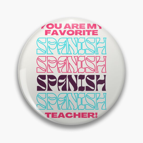 Artikelvorschau, Wertschätzung für Spanischlehrer entworfen und verkauft von superteachers.