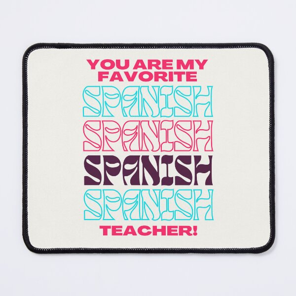 Artikelvorschau, Wertschätzung für Spanischlehrer entworfen und verkauft von superteachers.
