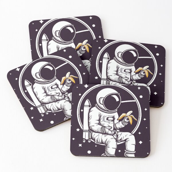 Item preview, Astronaut in Space eating Banana designed and sold by Daniel Precht.