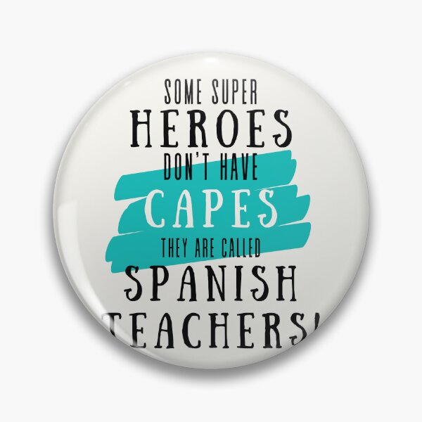 Artikelvorschau, Anerkennung für Superhelden-Spanischlehrer entworfen und verkauft von superteachers.