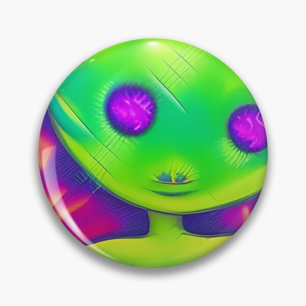 Item preview, Trippy alien art. Colorful psychedelic extraterrestrial designed and sold by Neo-Expression.