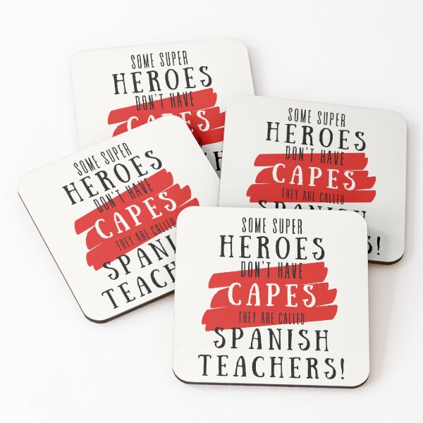 Artikelvorschau, Wertschätzung für Superhelden-Spanischlehrer entworfen und verkauft von superteachers.