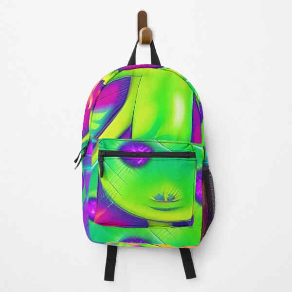 Item preview, Trippy alien art. Colorful psychedelic extraterrestrial designed and sold by Neo-Expression.