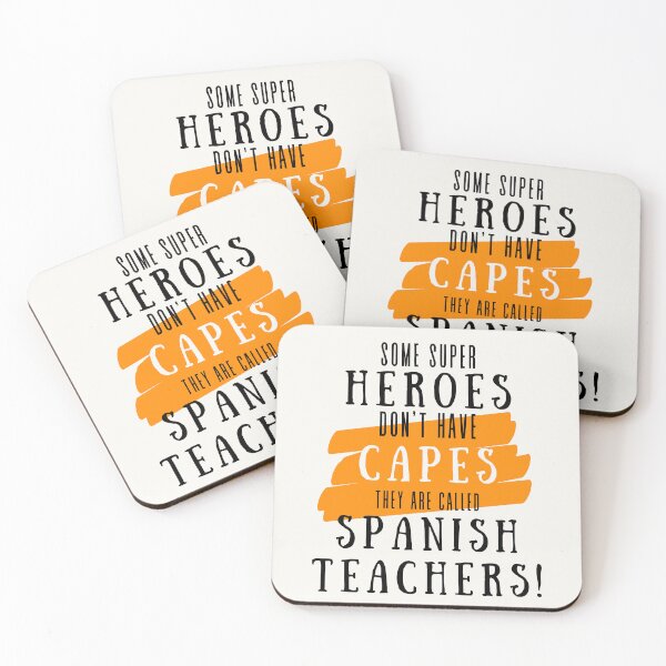 Artikelvorschau, Wertschätzung für Superhelden-Spanischlehrer entworfen und verkauft von superteachers.