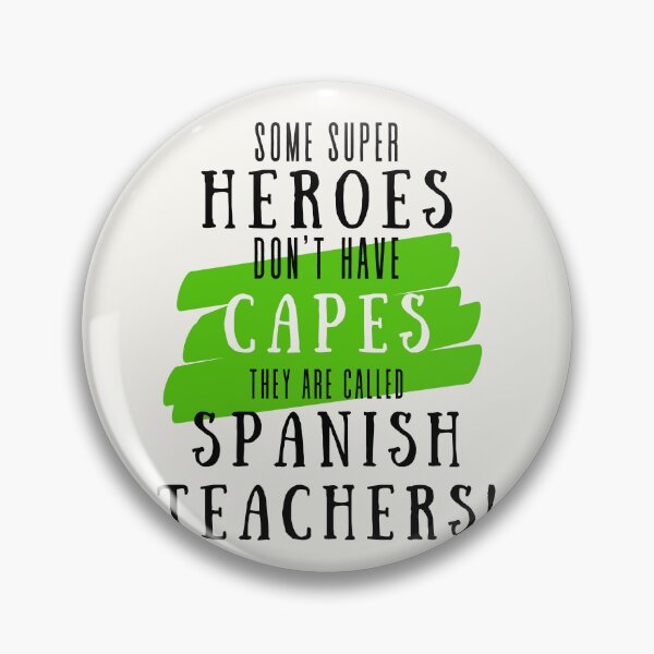 Artikelvorschau, Wertschätzung für Superhelden-Spanischlehrer entworfen und verkauft von superteachers.