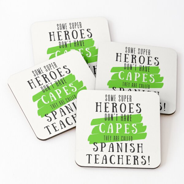 Artikelvorschau, Wertschätzung für Superhelden-Spanischlehrer entworfen und verkauft von superteachers.