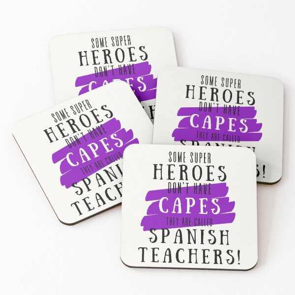 Artikelvorschau, Wertschätzung für Superhelden-Spanischlehrer entworfen und verkauft von superteachers.