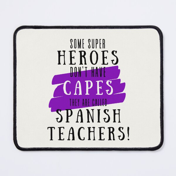 Artikelvorschau, Wertschätzung für Superhelden-Spanischlehrer entworfen und verkauft von superteachers.