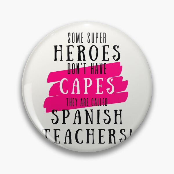 Artikelvorschau, Wertschätzung für Superhelden-Spanischlehrer entworfen und verkauft von superteachers.