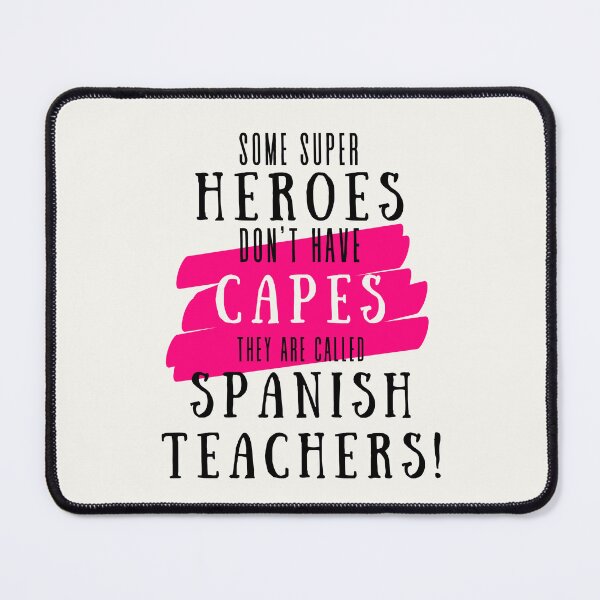 Artikelvorschau, Wertschätzung für Superhelden-Spanischlehrer entworfen und verkauft von superteachers.