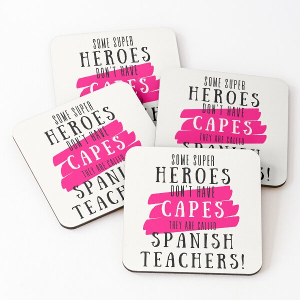 Artikelvorschau, Wertschätzung für Superhelden-Spanischlehrer entworfen und verkauft von superteachers.