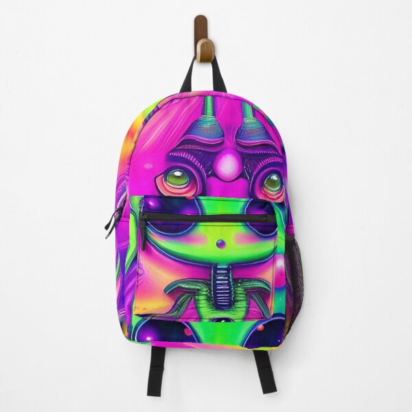 Item preview, Trippy alien art. Colorful psychedelic extraterrestrial designed and sold by Neo-Expression.