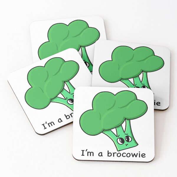 Item preview, Cute cartoon of baby broccoli designed and sold by Thereddestblue.