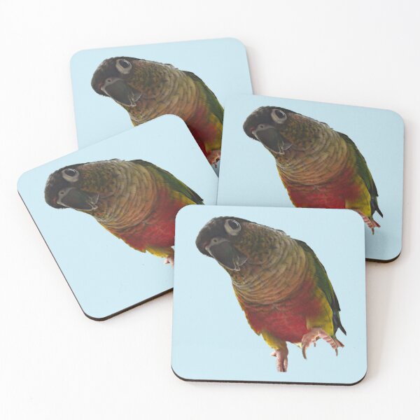 Item preview, Green Cheek Conure design | Conure | Small Parrot | Parakeet | Parrot lover designed and sold by TatianaLG.