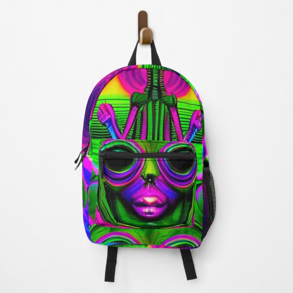 Item preview, Trippy alien art. Colorful psychedelic extraterrestrial designed and sold by Neo-Expression.