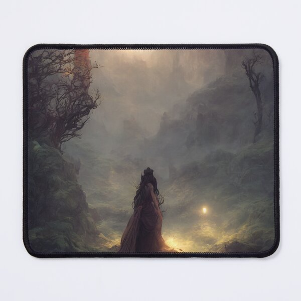 Item preview, a beautiful cinematic image of a lighthouse, fantasy forest landscape, fantasy magic, dark light night, intricate, elegant, sharp focus, illustration, highly detailed, digital p designed and sold by DrawItOnce.