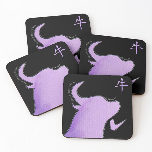 Item preview, Year of the Ox - Minimalistic Bull Emblem designed and sold by taiche.