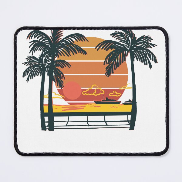 Item preview, PALM TREE AND BEACH  designed and sold by RiseAbove22.