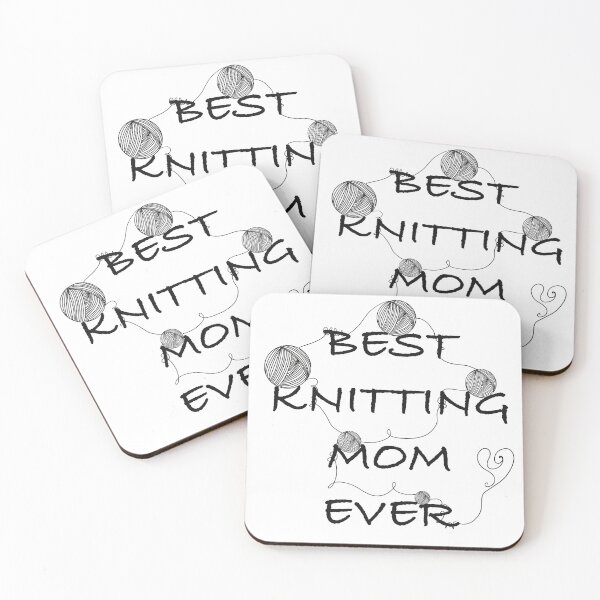 Item preview, Best knitting mom ever designed and sold by Xatutik.art.