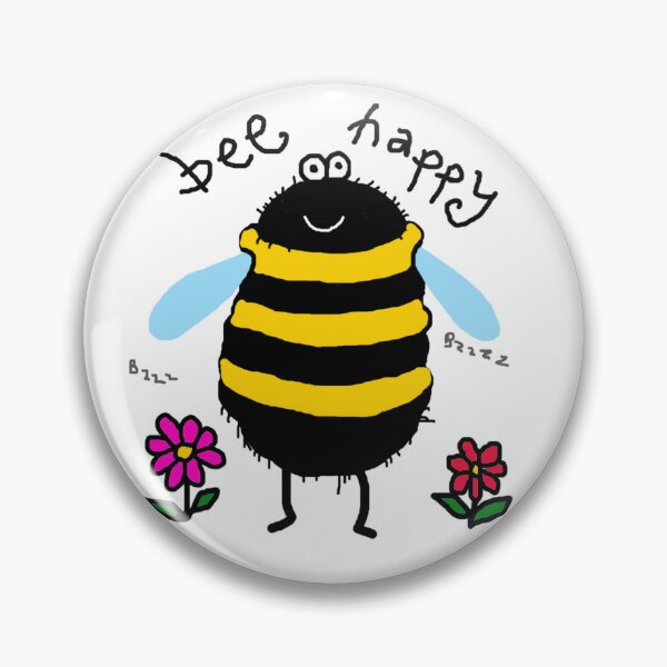 Item preview, Bee Happy designed and sold by jaggerstudios.