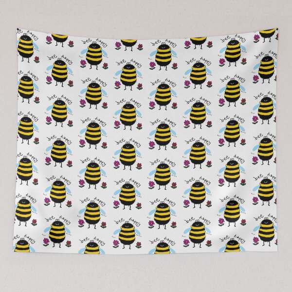 Item preview, Bee Happy designed and sold by jaggerstudios.