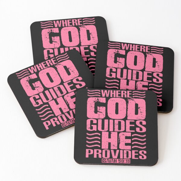 Item preview, Where God Guides He Provides. Isaiah 58:11 designed and sold by plushism.