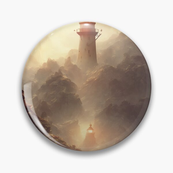 Item preview, a beautiful cinematic image of a lighthouse, fantasy forest landscape, fantasy magic, dark light night, intricate, elegant, sharp focus, illustration, highly detailed, digital p designed and sold by DrawItOnce.