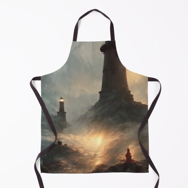 Item preview, a beautiful cinematic image of a lighthouse, fantasy forest landscape, fantasy magic, dark light night, intricate, elegant, sharp focus, illustration, highly detailed, digital p designed and sold by DrawItOnce.