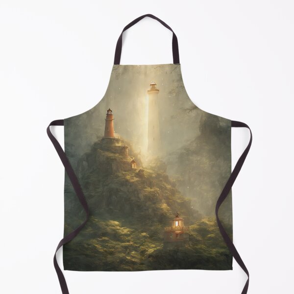 Item preview, a beautiful cinematic image of a lighthouse, fantasy forest landscape, fantasy magic, dark light night, intricate, elegant, sharp focus, illustration, highly detailed, digital p designed and sold by DrawItOnce.