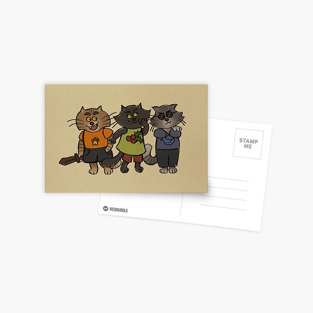 warriors clan founders Postcard for Sale by frankiecatt