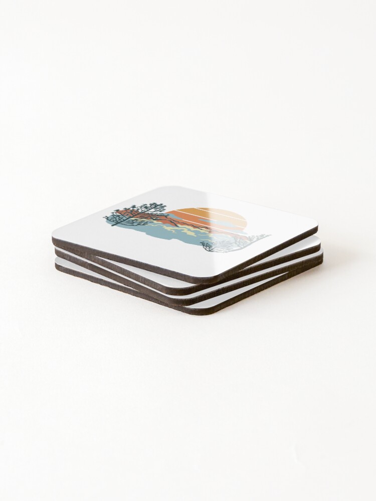 Thumbnail 4 of 5, Coasters (Set of 4), Sunset  designed and sold by RiseAbove22.