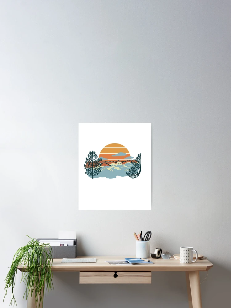 Thumbnail 2 of 3, Poster, Sunset designed and sold by RiseAbove22.