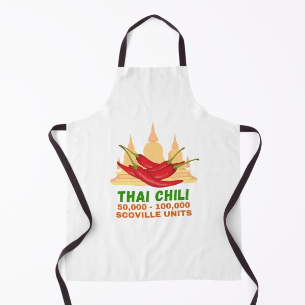 Item preview, Thai Chilies Colorful Fun Design Bold Text with Scoville Units designed and sold by Lost-World-Shop.